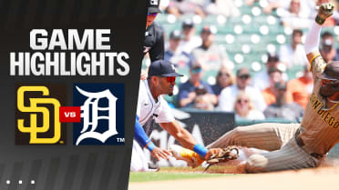Padres vs. Tigers Highlights 
