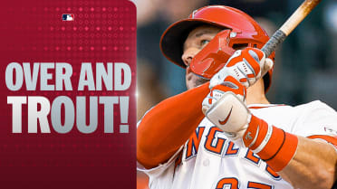 Mike Trout's two-run homer (13)