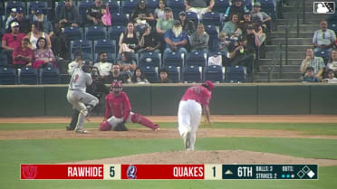 Kayson Cunningham singles on a line drive to right fielder Lucas Ramirez. Pedro Catuy scores.