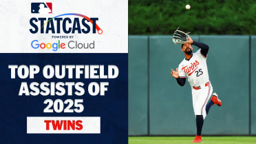 Twins' Top 5 outfield assists of 2025