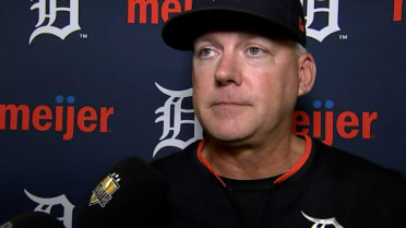 AJ Hinch on the Tigers' ability to play aggressive 