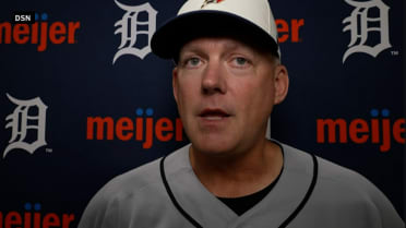 A.J. Hinch discusses the Tigers' 3-0 win