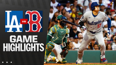 Dodgers vs. Red Sox Highlights