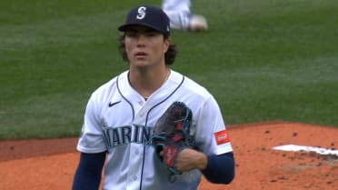 Bryan Woo strikes out Andrew Benintendi