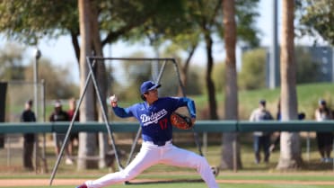 Shohei Ohtani throws live BP to Kyle Tucker