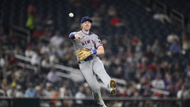 Brett Baty retires Luis García Jr. after a review