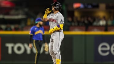 Gabriel Moreno's two-run double