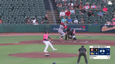 Cam Collier homers (16) on a fly ball to right center field. Carter Graham scores. Ruben Ibarra scores.