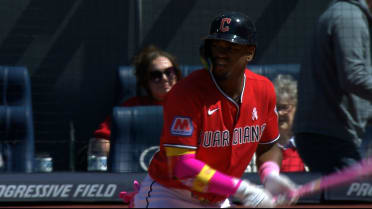 Angel Martínez's RBI single