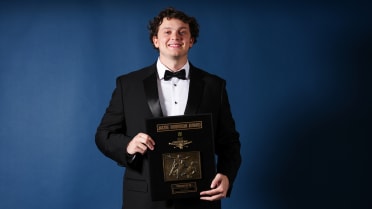 Nick Kurtz speaks on winning AL Rookie of the Year