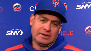 Carlos Mendoza on the Mets' 3-1 loss