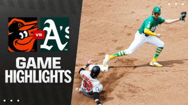 Orioles vs. A's Highlights