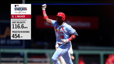 Jordan Walker's 454-foot home run 