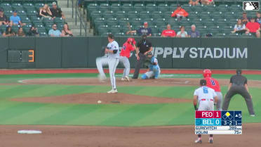 Jack Gurevitch singles on a fly ball to center fielder Dillon Head. Jose Cordoba scores.