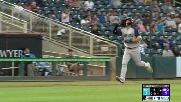 Shay Whitcomb's three-homer game