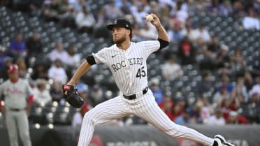 Carson Palmquist's first career strikeout
