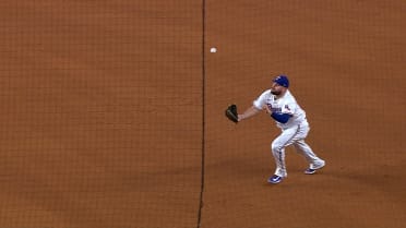 Rowdy Tellez fields his own deflection for out