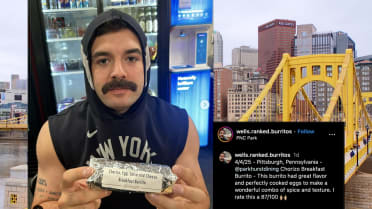 Austin Wells ranks Pittsburgh breakfast burritos