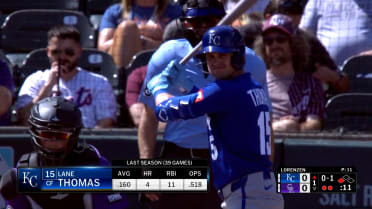 Lane Thomas RBI single