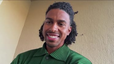 Francisco Lindor on his new custom cleats