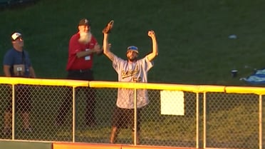 Athletics fan catches Lawrence Butler's home run