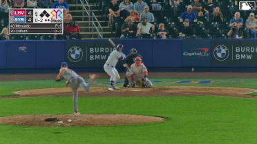 Ryan Clifford homers (18) on a line drive to right center field.