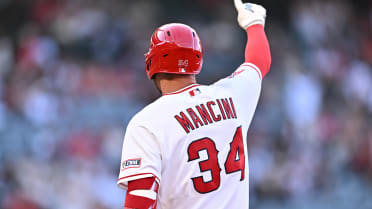 Trey Mancini collects three hits in MLB return