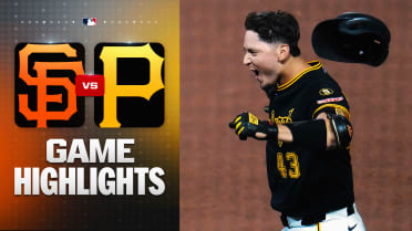 Pirates outlast Giants, walk off in slugfest win