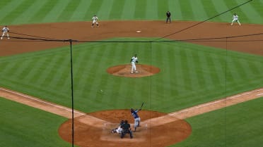 Tristan Gray's RBI forceout