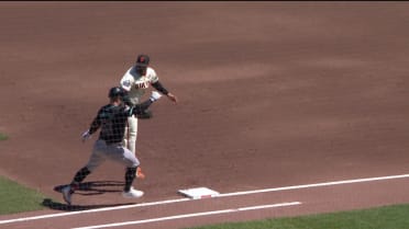 Christian Walker out at first after review