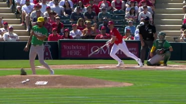 Athletics turn unusual inning-ending double play