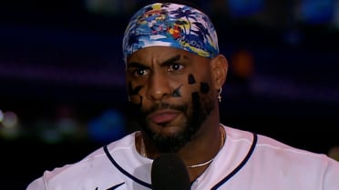 Yandy Díaz talks about Rays' offense in 16-6 win