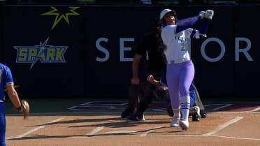 Tiare Jennings' solo home run