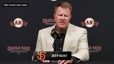 Jeff Kent on getting his number retired by the Giants