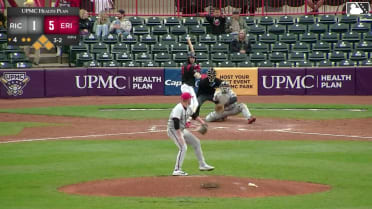 Izaac Pacheco singles on a line drive to right fielder Jack Payton. John Peck scores. Thayron Liranzo scores. Andrew Jenkins to 3rd.