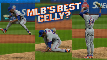 Jefry Yan brings trademark jump to first MLB K