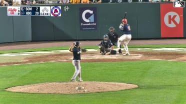 Caleb Lomavita homers (6) on a fly ball to right center field.