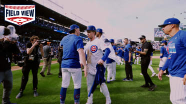 Vista de campo: Cachorros celebran clasificación para Wild Card