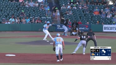 Jesús Made doubles (6) on a line drive to left fielder Kamren James. Matthew Wood scores. Mark Coley II to 3rd.