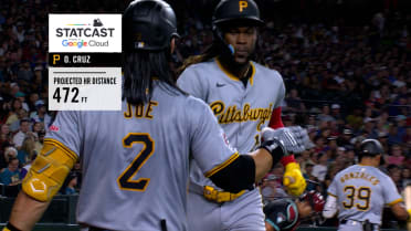 Pirates' longest homers of 2024