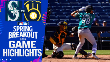 Mariners vs. Brewers Spring Breakout Highlights