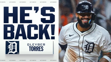 Gleyber Torres returns to Tigers on qualifying offer