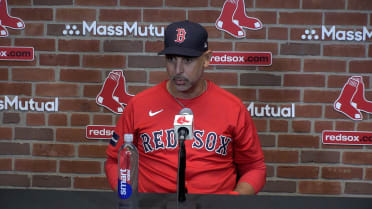 Alex Cora discusses Boston's doubleheader sweep