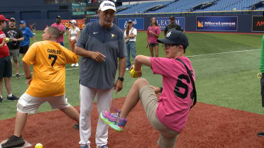Rays host fifth 'Rays Baseball Magic Clinic'