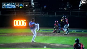 Brailyn Antunez doubles (5) on a sharp line drive to left fielder Andrews Opata. Frederi Montero scores. Pedro Ibarguen scores. Kyle Jones scores.