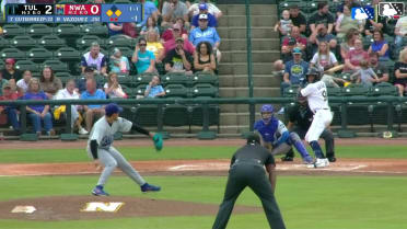 Daniel Vazquez singles on a ground ball to left fielder Kole Myers. Colton Becker scores. Carson Roccaforte to 2nd.