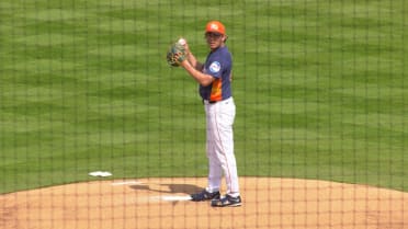 Tatsuya Imai hit by comebacker in spring debut