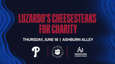 Jesús Luzardo's Cheesesteaks for Charity