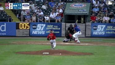 Angel Cepeda singles on a line drive to left fielder Luis Fragoza. Josiah Hartshorn scores. Kade Snell to 2nd.