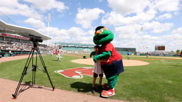 Jaxon Throws Ceremonial First Pitch